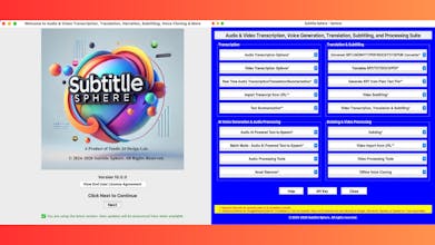 Subtitle Sphere:All-in-One AI Media Tool gallery image