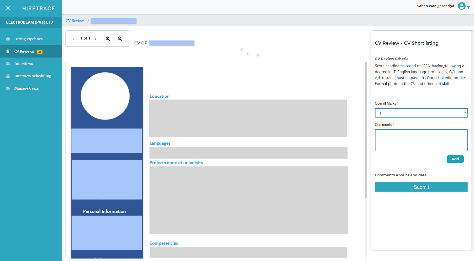 HireTrace gallery image