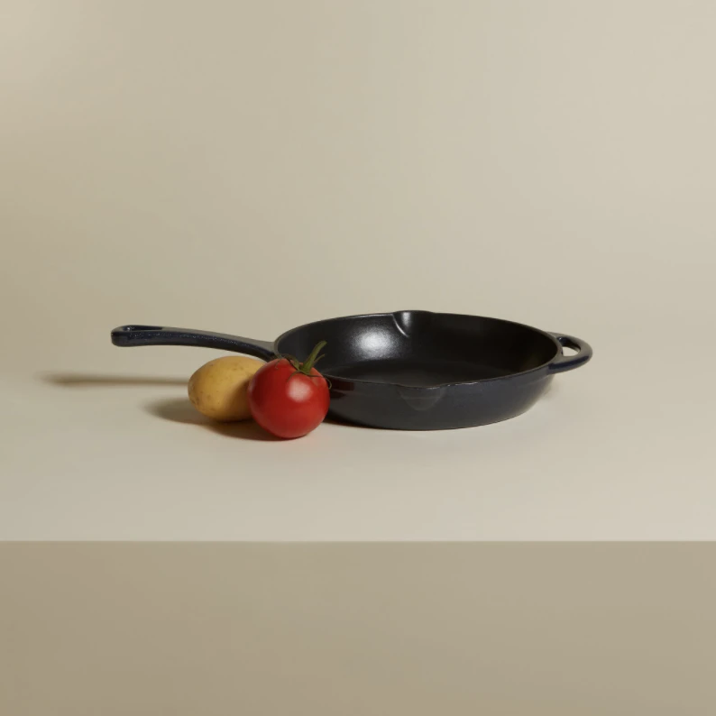 Zest Enameled Cast Iron Fry Pan