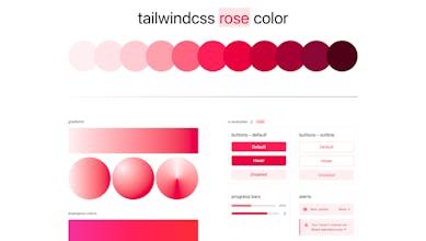 Tailwind Color Palette by Tailcolors gallery image
