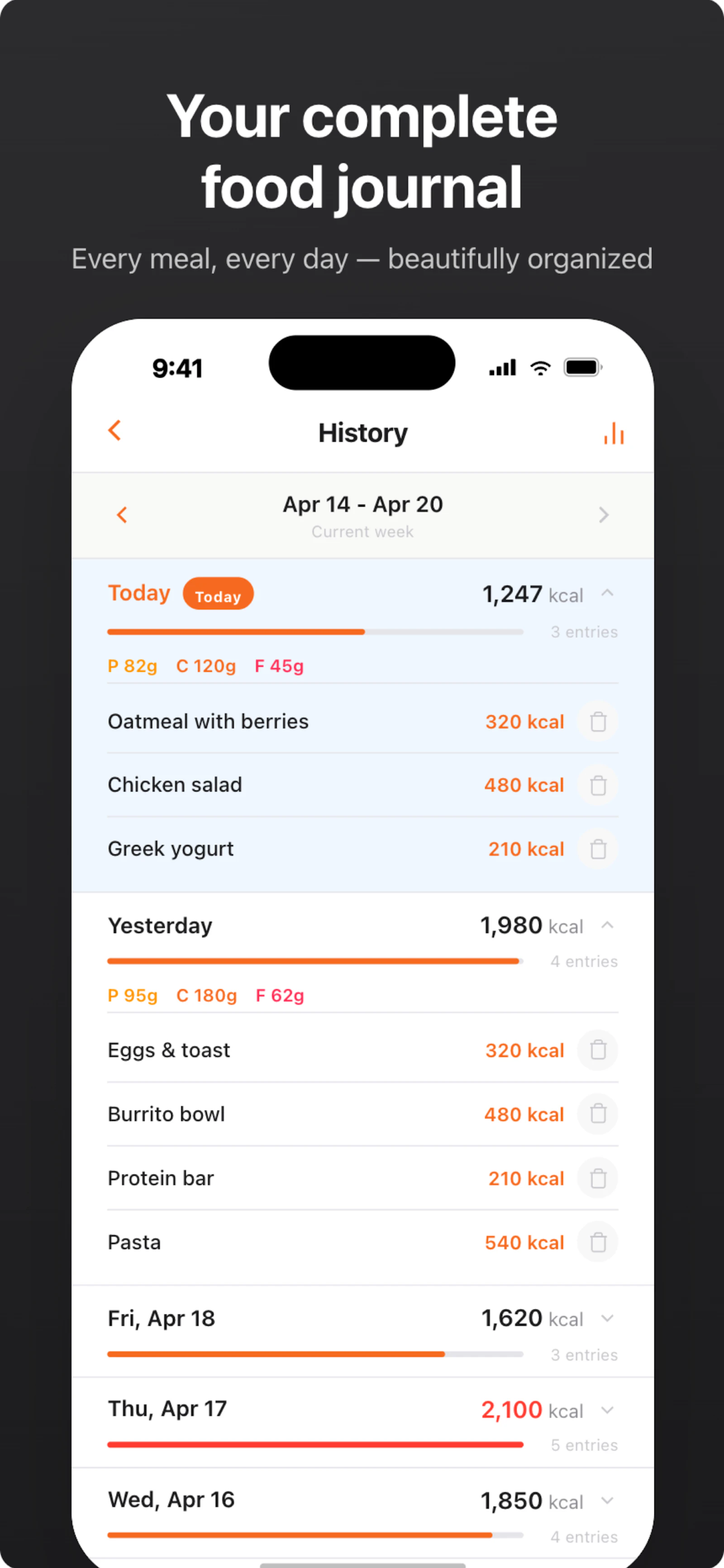 LogFast screenshot 2