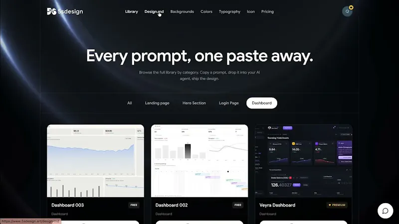 5sdesign screenshot 1 (video preview)