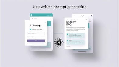 Build sections for Shopify store with AI gallery image