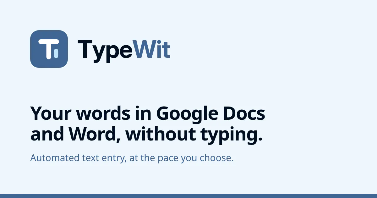 TypeWit gallery image