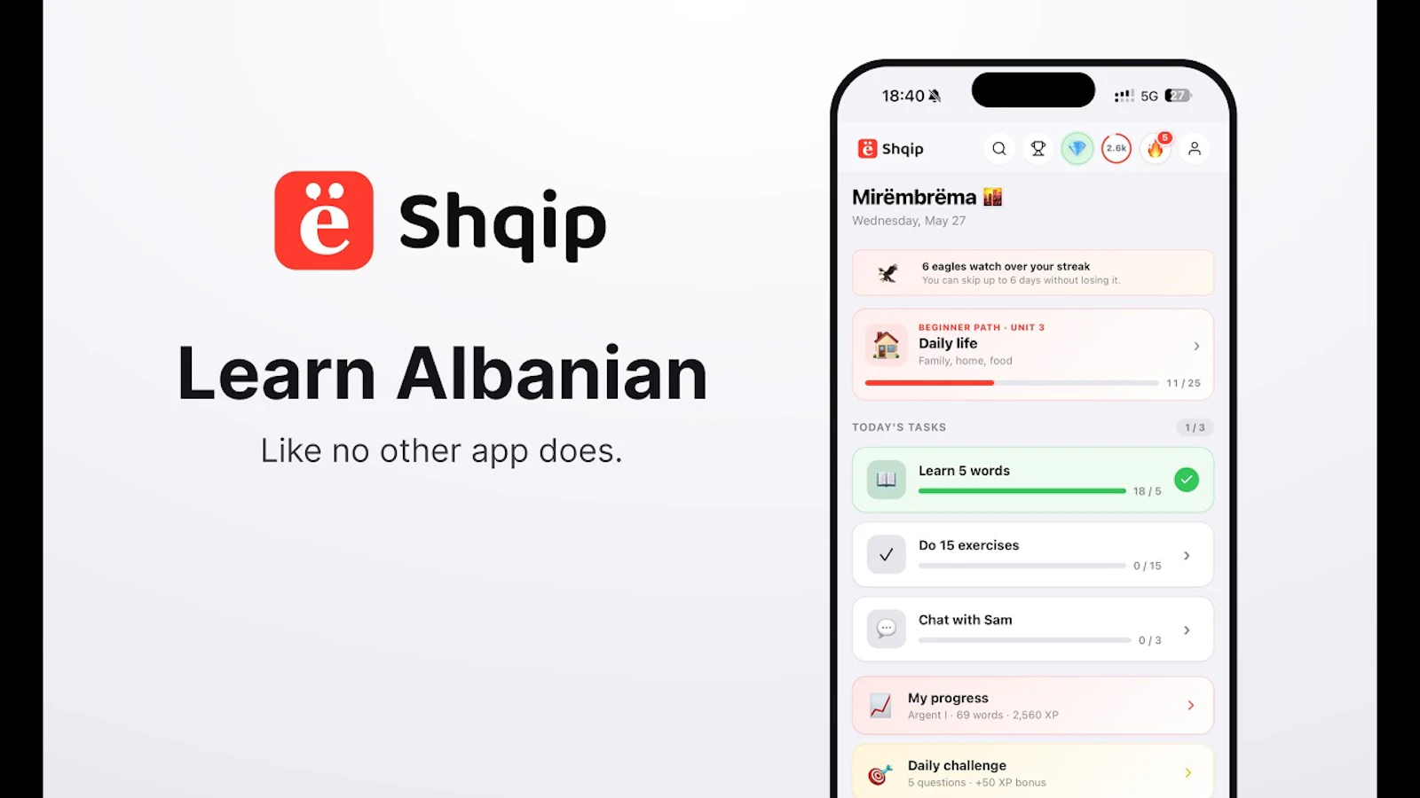 Shqip screenshot 1 (video preview)