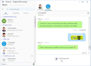 Output Messenger - LAN messenger download gallery image