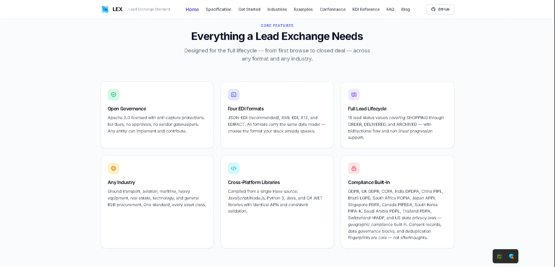 LEX Lead Exchange Standard gallery image