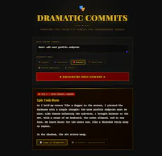 DRAMATIC COMMITS gallery image