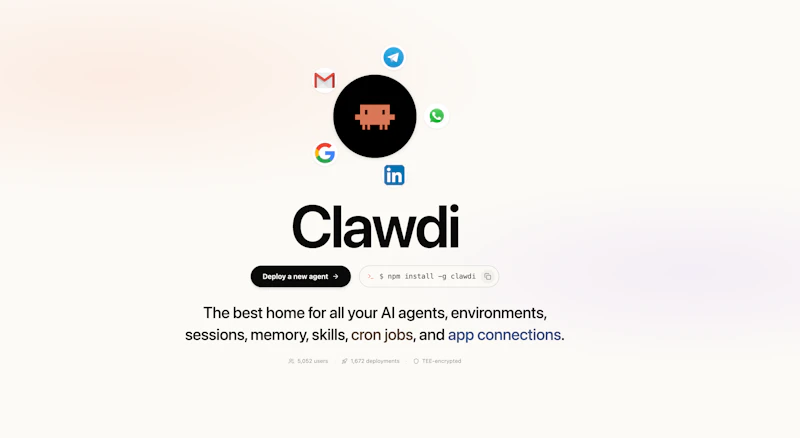 Clawdi screenshot 2