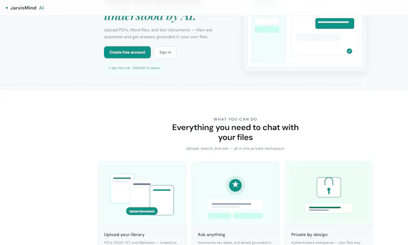 JarvisMindAI (Beta Version) screenshot 2