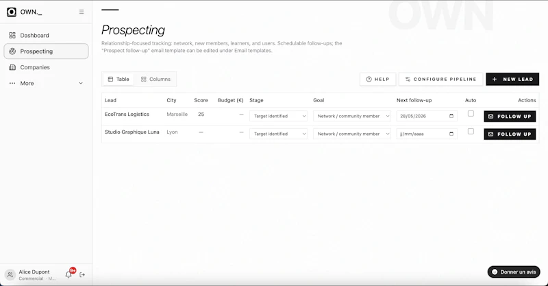 OWN. screenshot 2