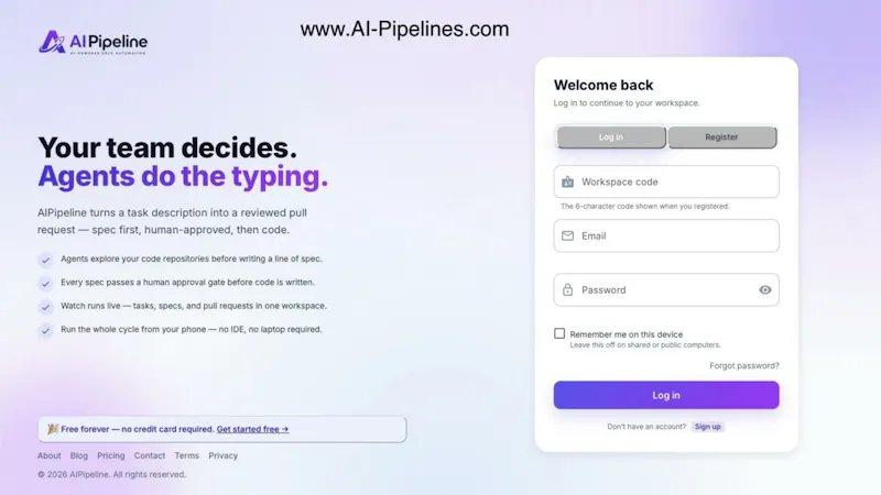 AI Pipeline screenshot 1 (video preview)
