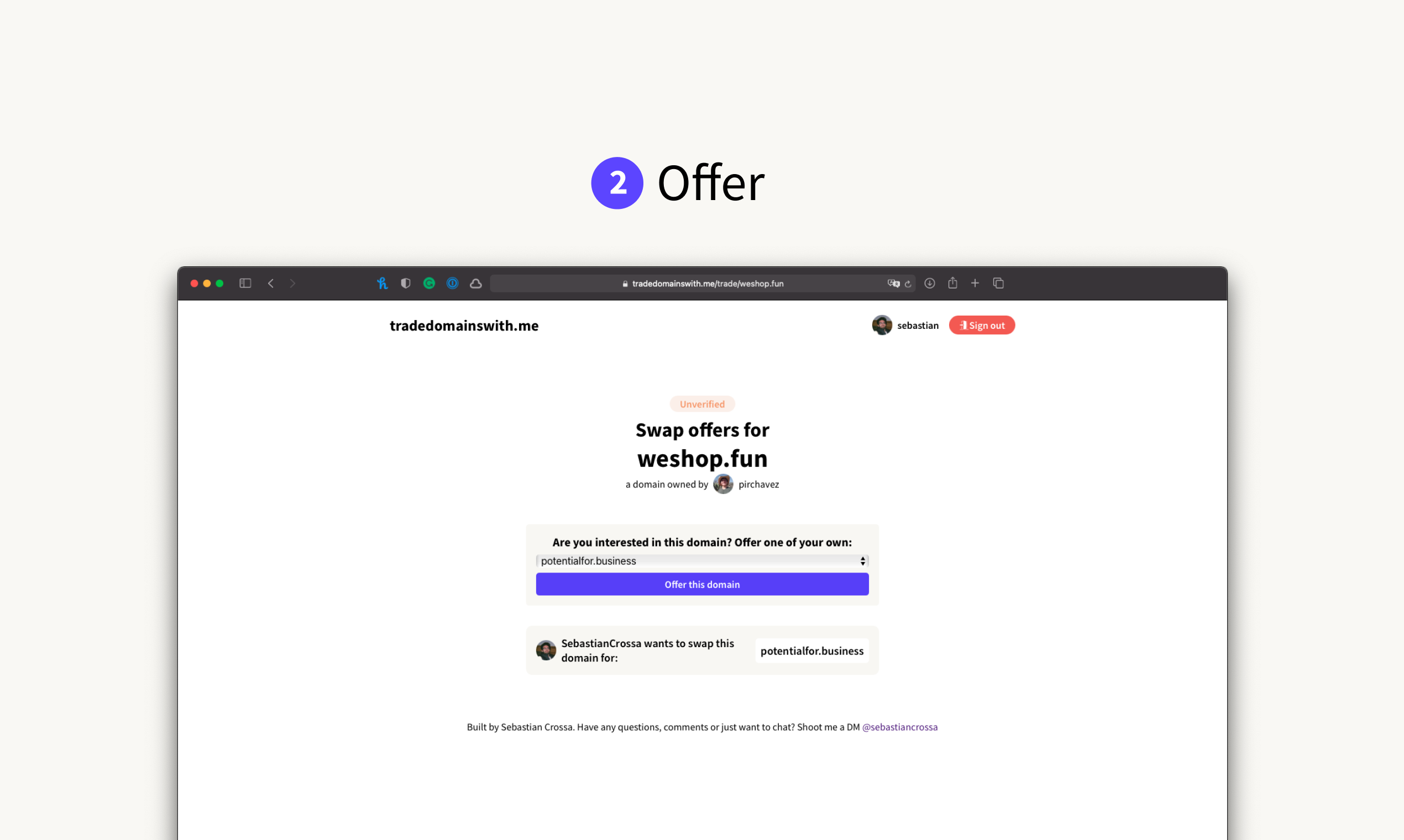 tradedomainswith.me gallery image