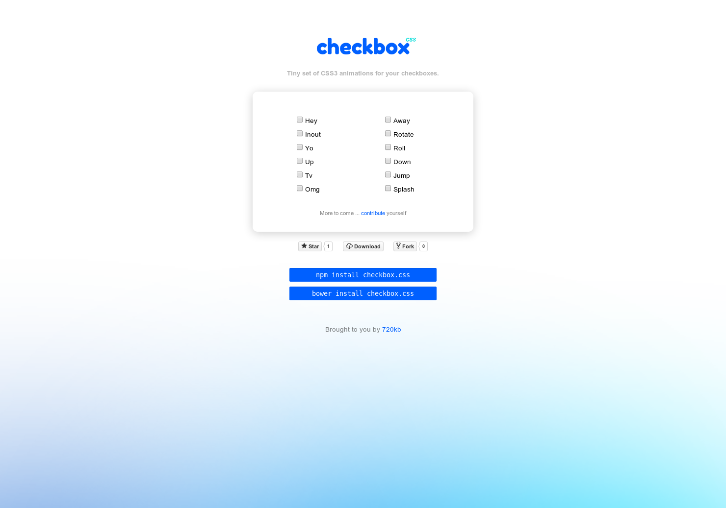 Checkbox gallery image