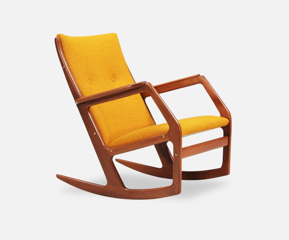 Georg Jensen Model-100 Rocking Chair for Kubus Møbler