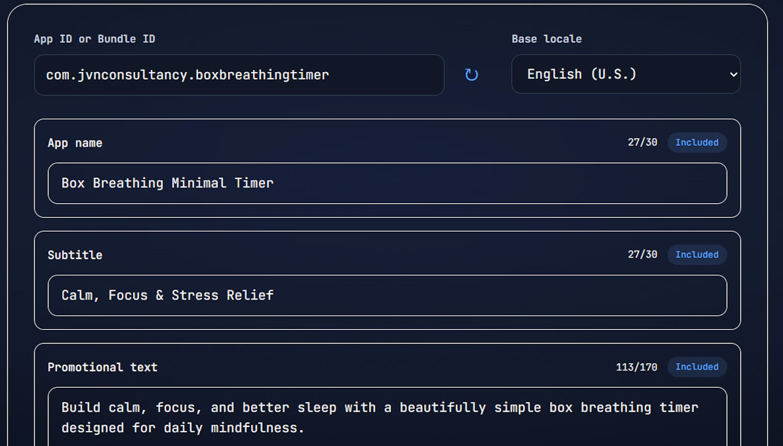 App Store Translation Assistant screenshot 3