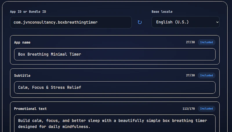 App Store Translation Assistant screenshot 3