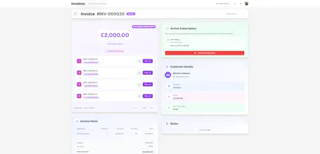 Create & manage professional invoices gallery image