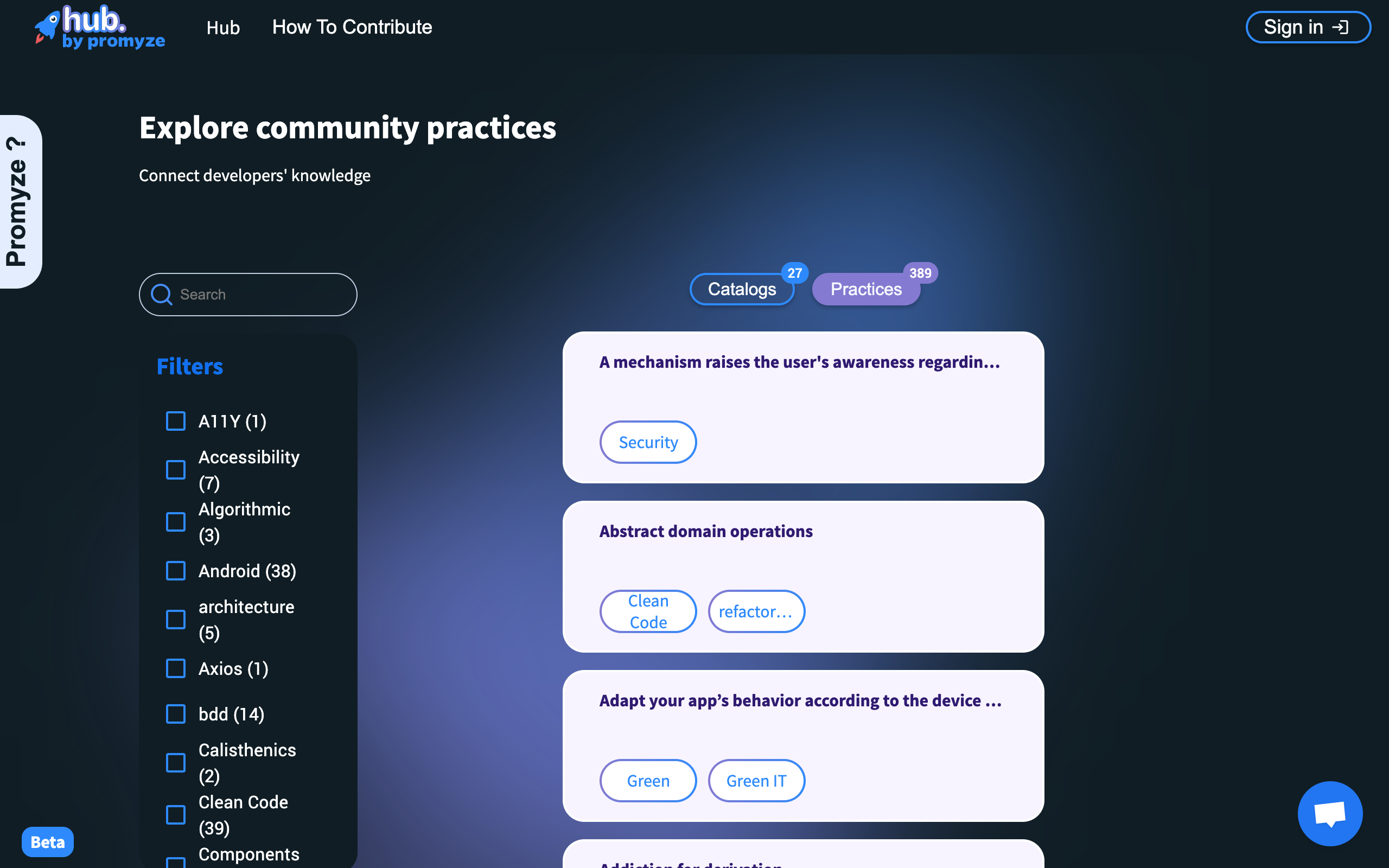 bestcodingpractices.dev - 최상의 코딩 관행을 배우고, 영감을주고, 공유 할 수있는 장소 미디어 4
