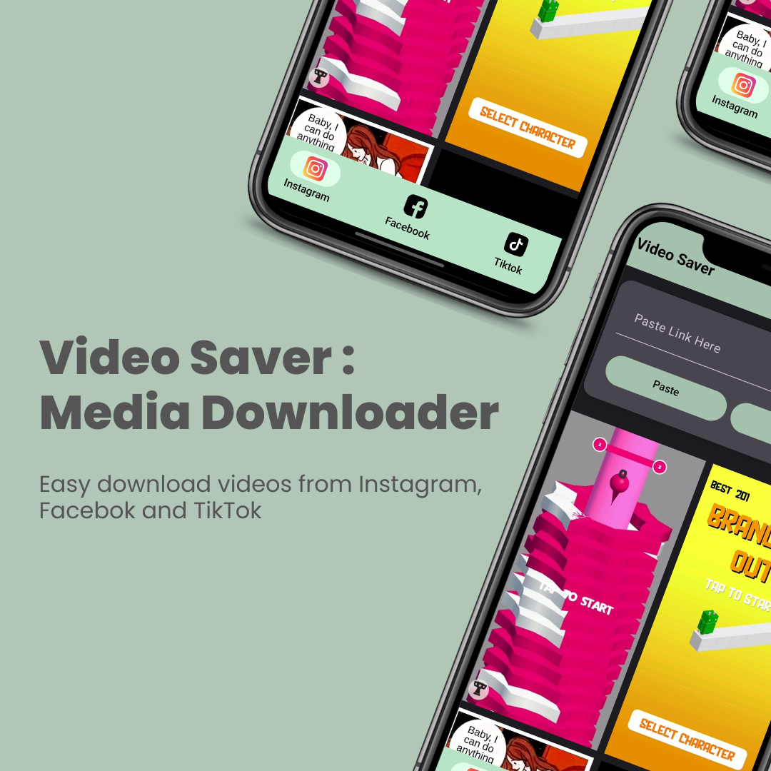 ビデオセーバー：Insta、FB、Tiktok media 8