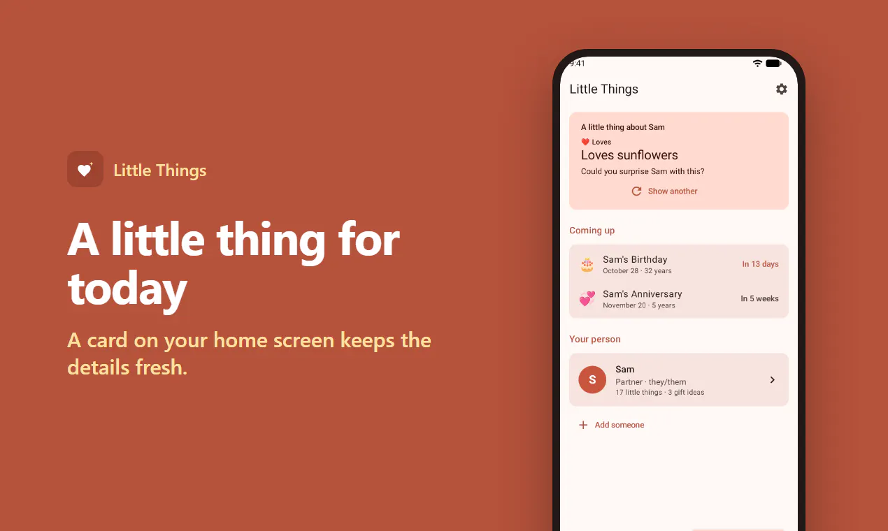Little Things: Partner Notes gallery image