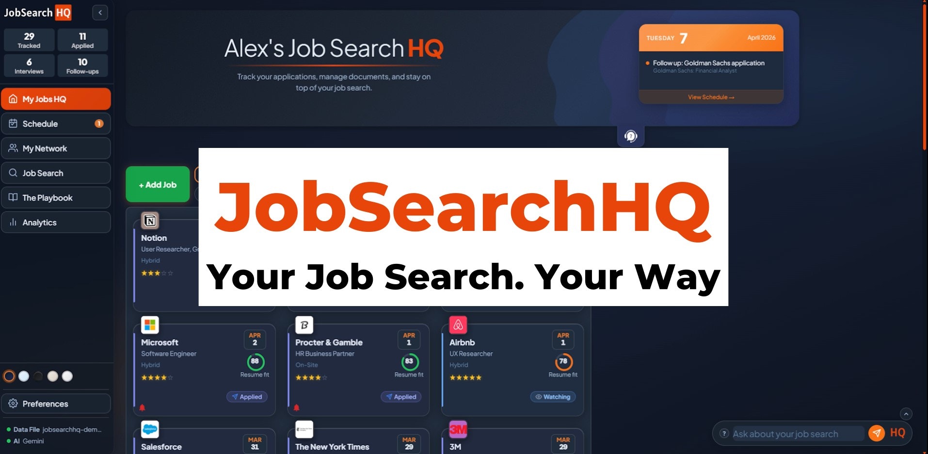 JobSearchHQ.app gallery image