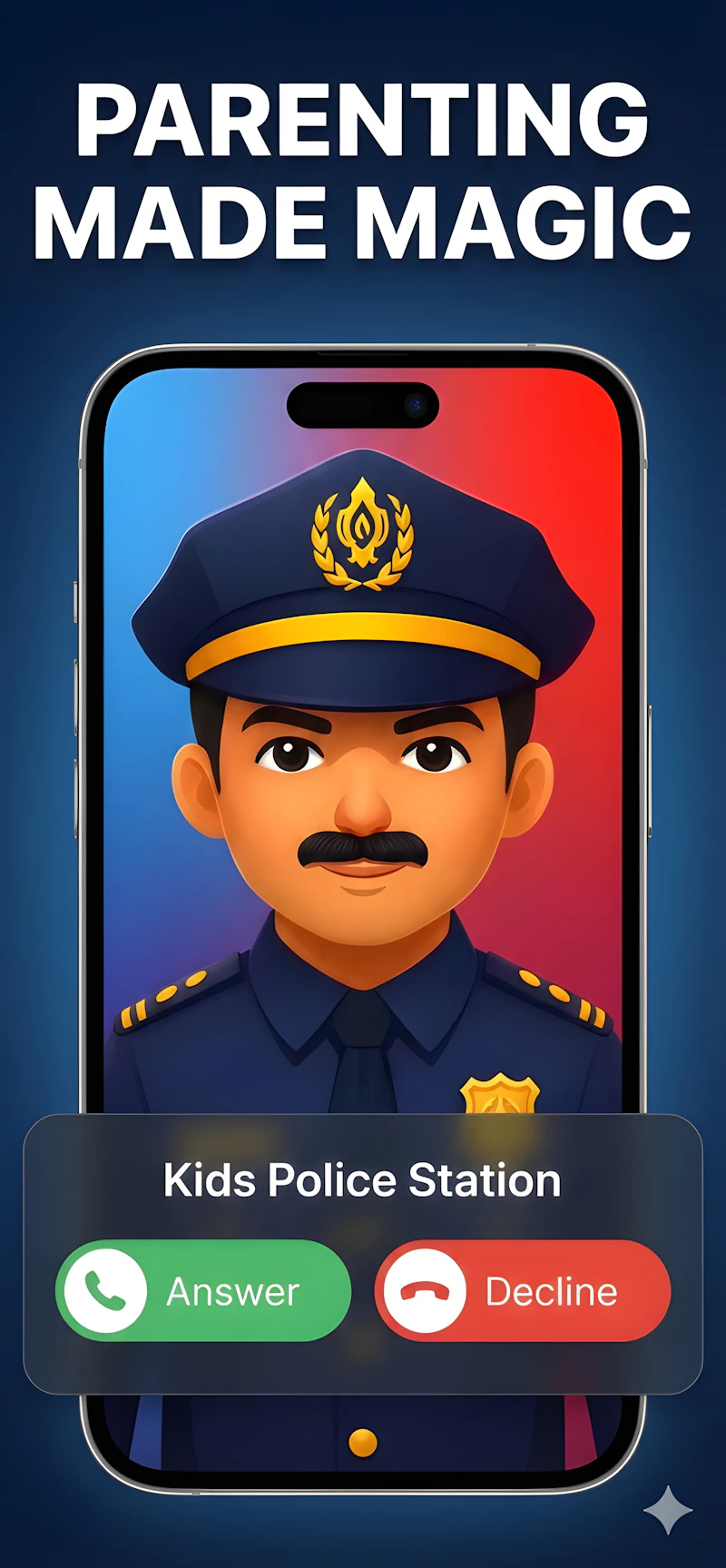 Kids Police: Fake Call Prank screenshot 3