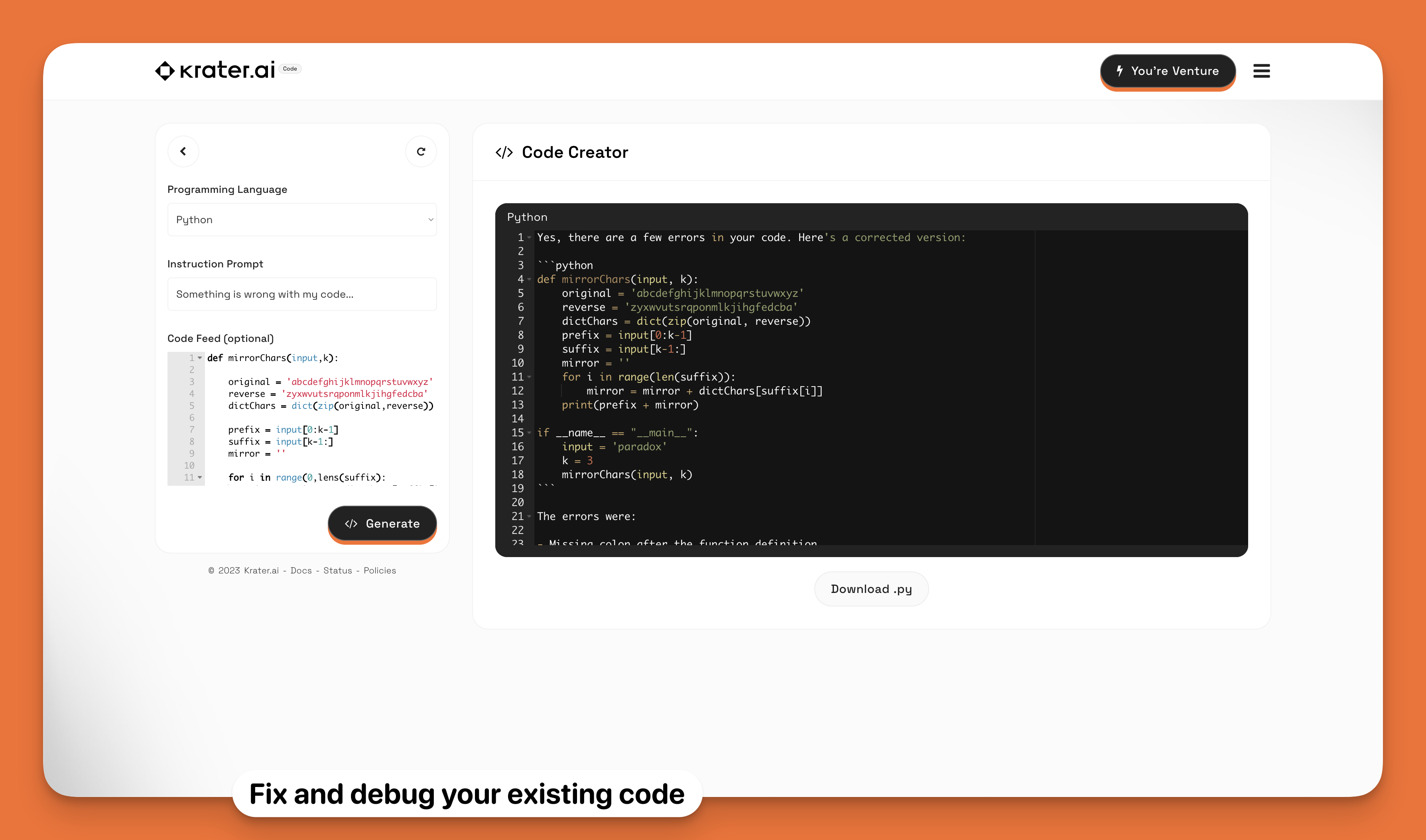 Média Créateur de code AI - Créer un code nouveau ou corriger le code existant avec AI 2