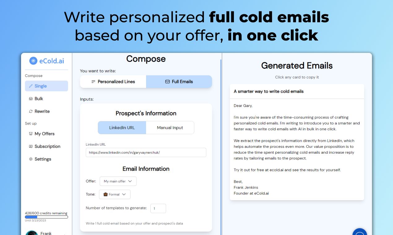 eCold.ai gallery image
