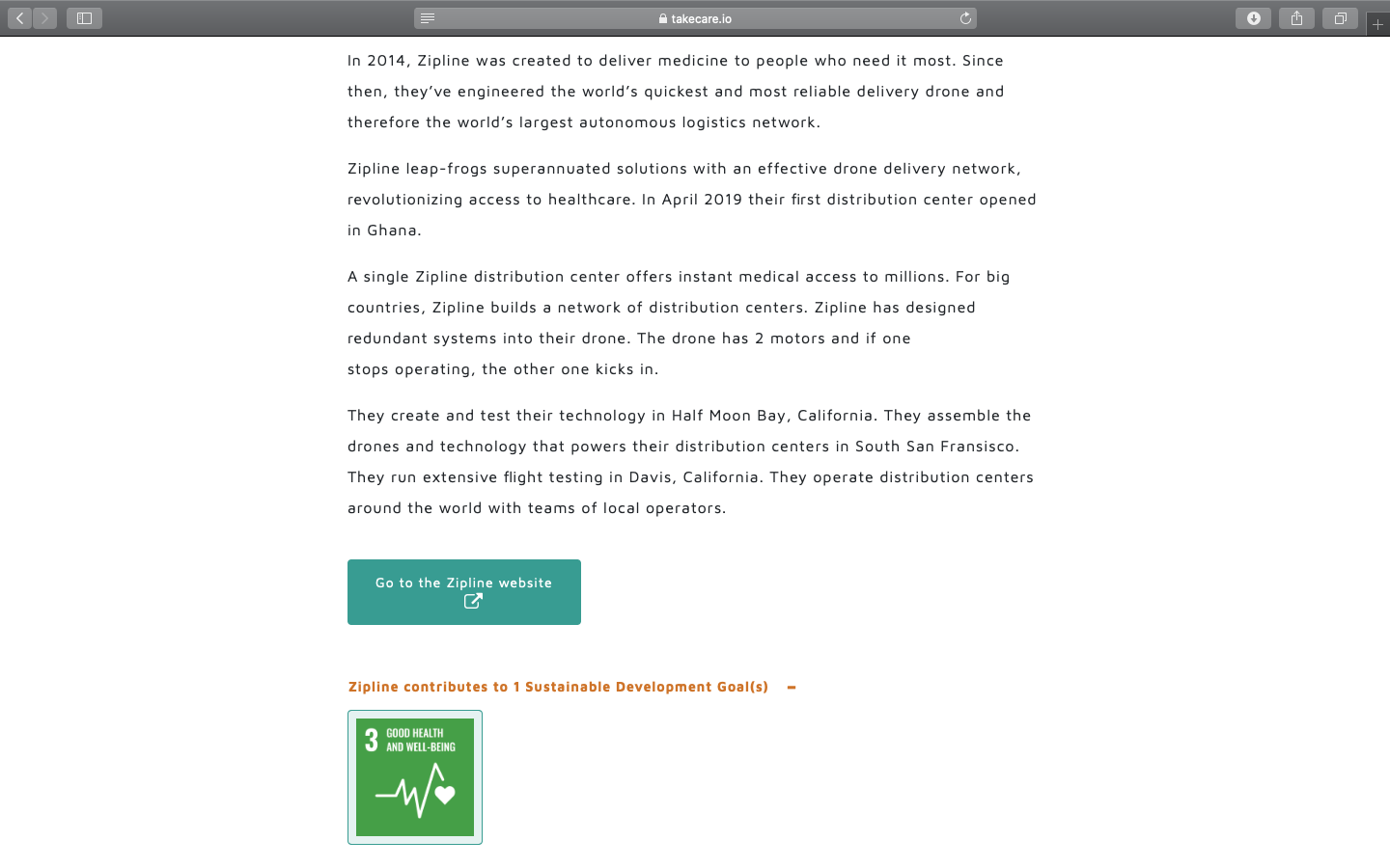 take care gallery image