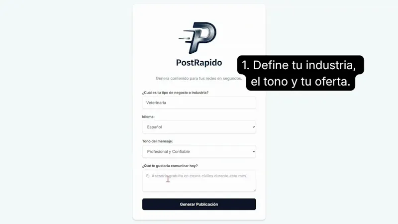 PostRapido screenshot 1 (video preview)
