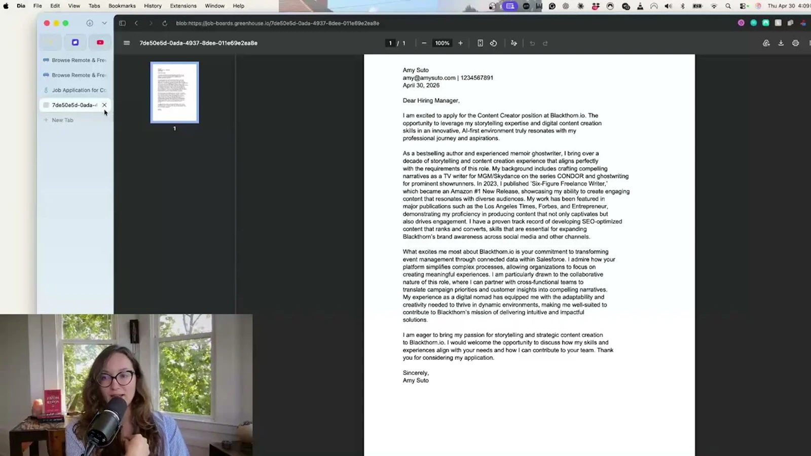CozyJobs screenshot 1 (video preview)
