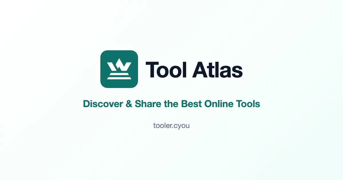 Tool Atlas gallery image