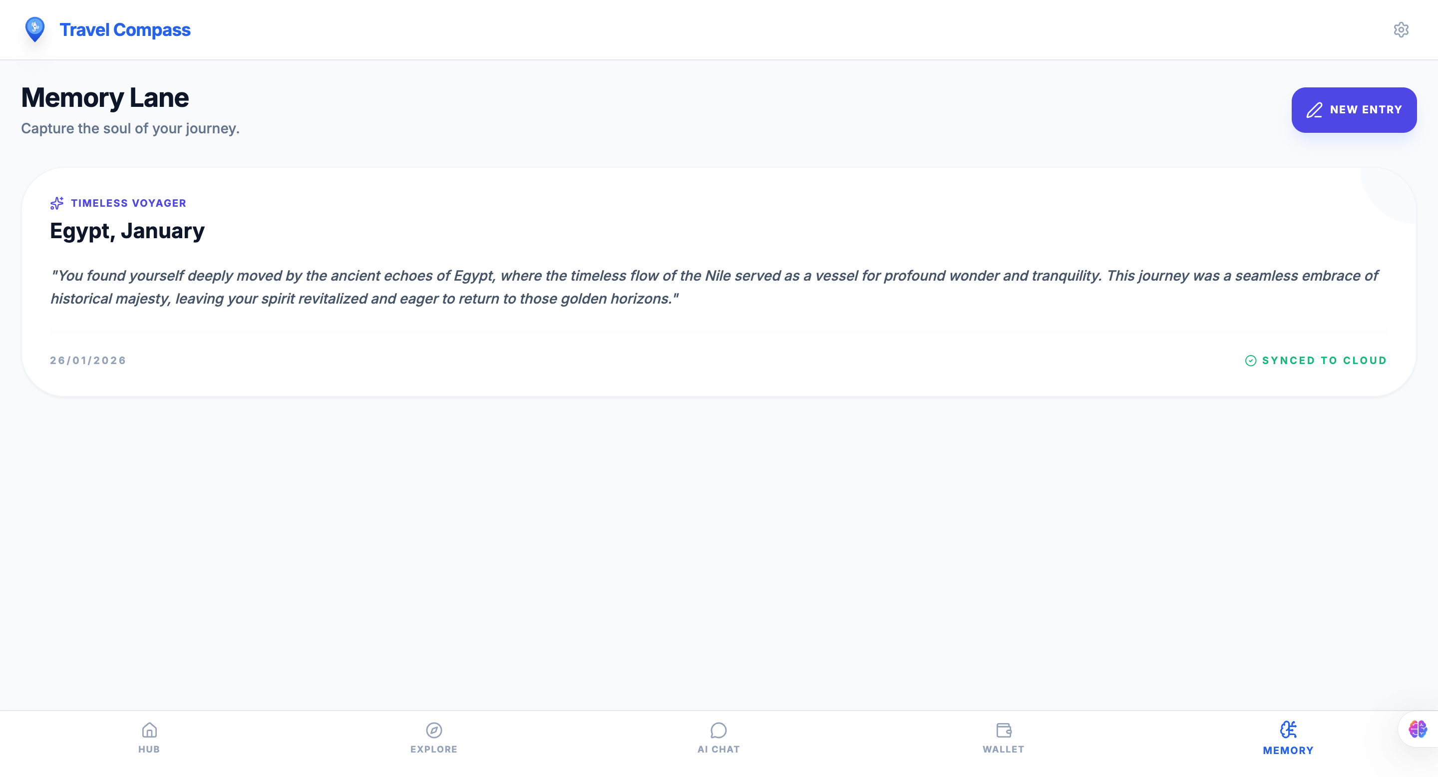 Travel Compass - Screenshot 4 showing product features and functionality