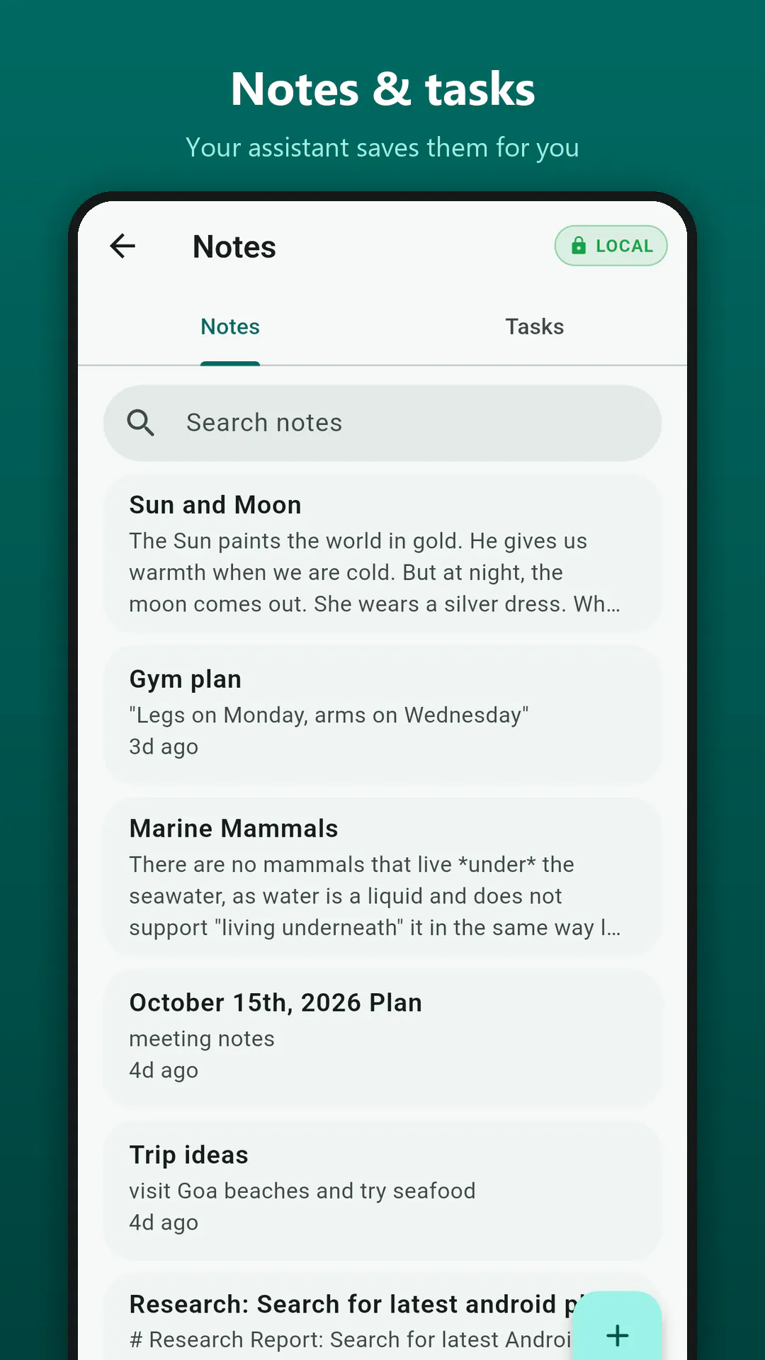 LocalMind: Pocket AI Assistant  gallery image