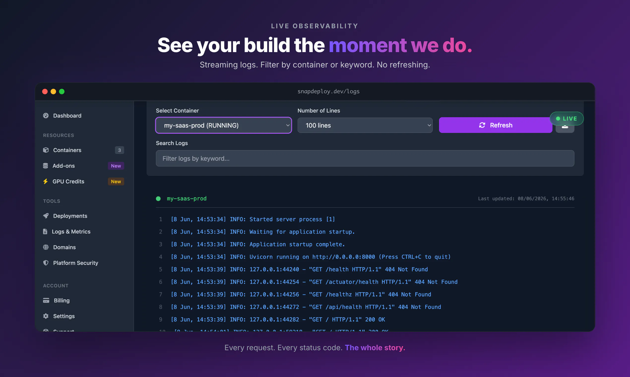 SnapDeploy gallery image