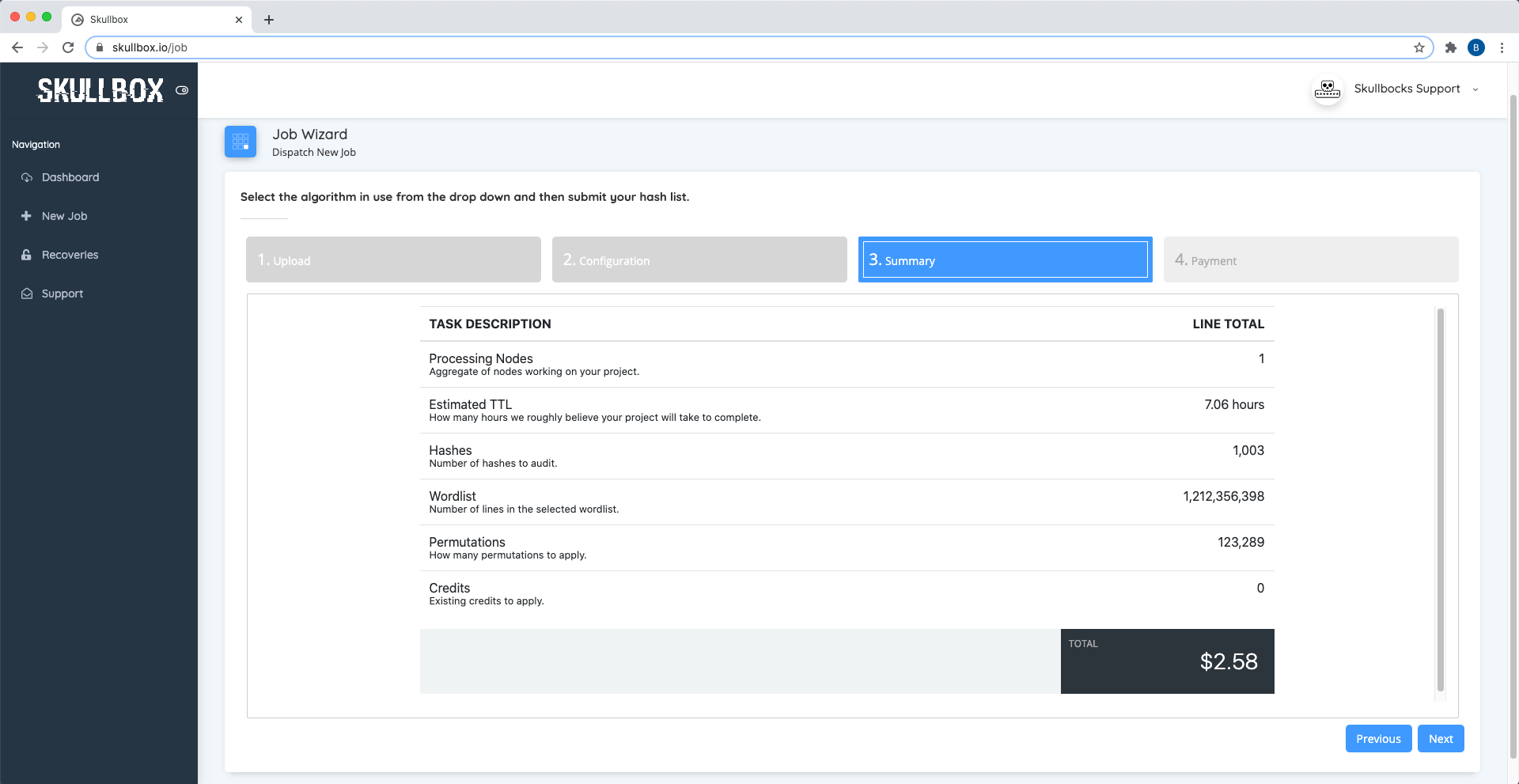 Skullbox - Cloud Based Password Auditing gallery image
