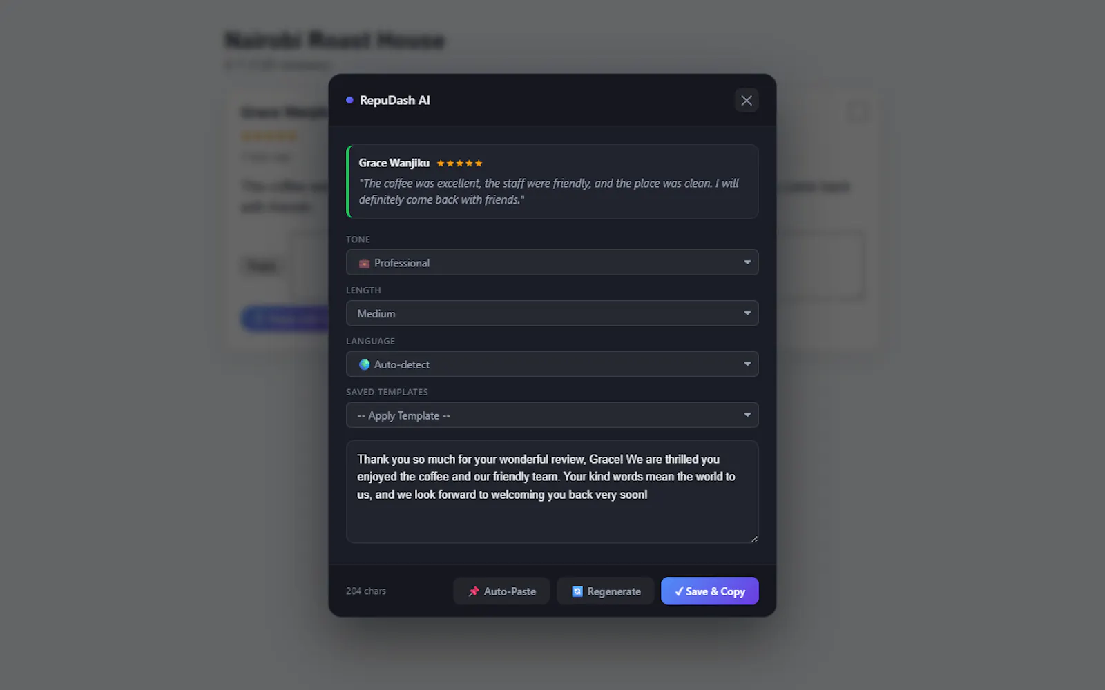 RepuDash screenshot 1