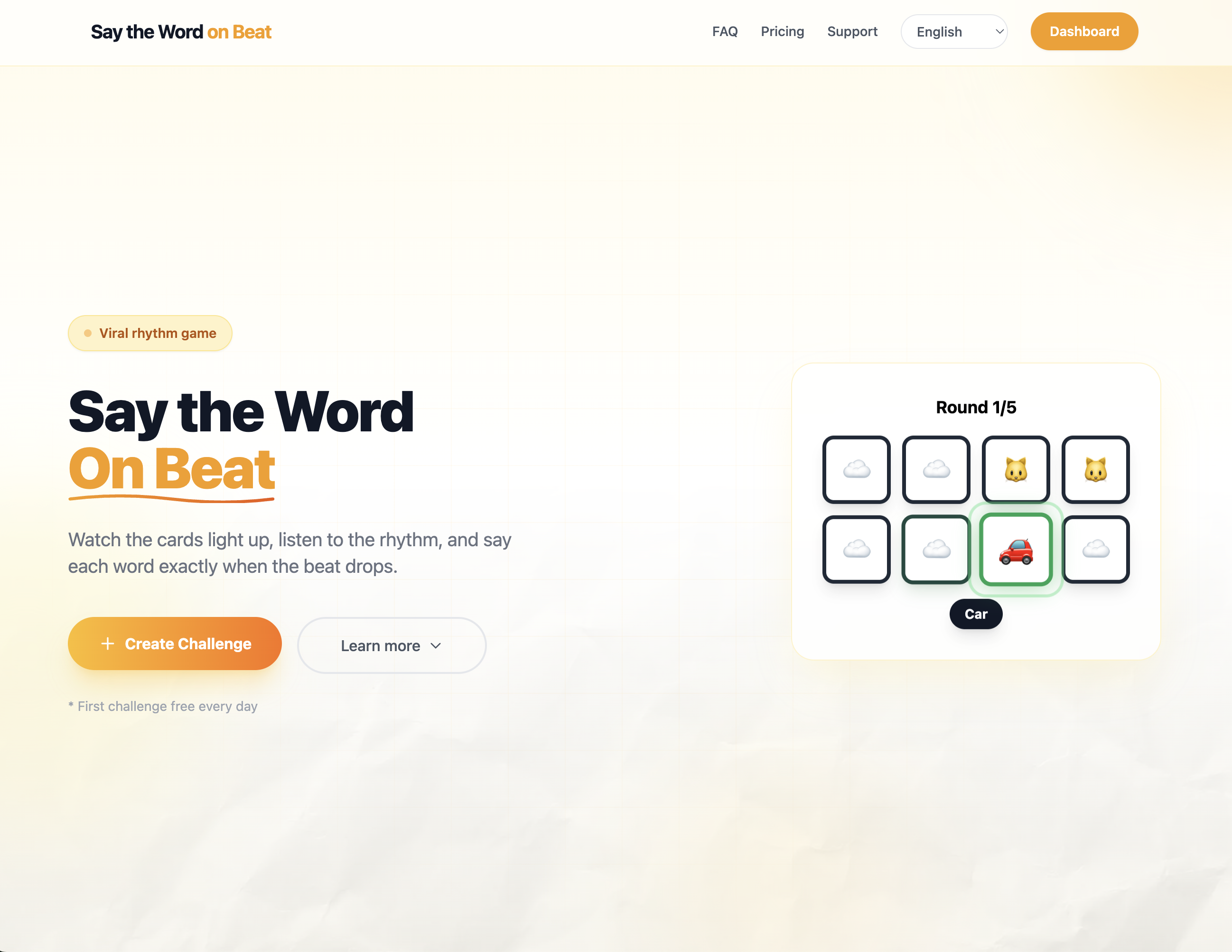 Say the Word on Beat gallery image