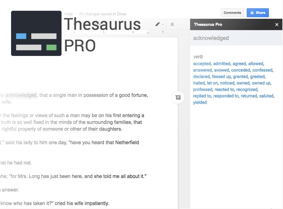Thesaurus Pro gallery image