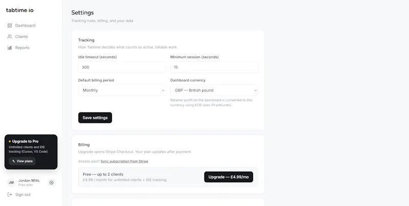 tabtime.io screenshot 3