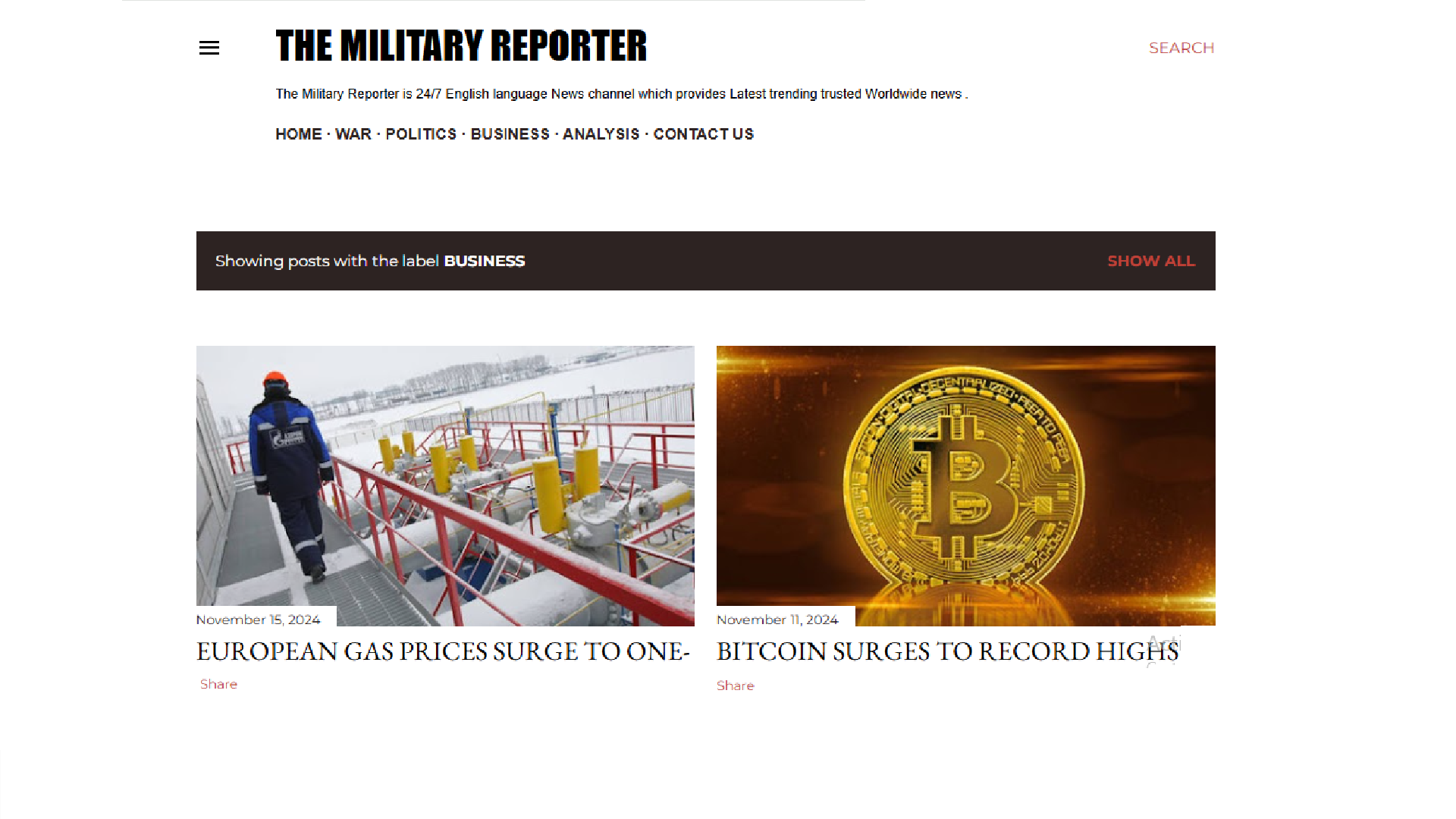 The Military Reporter gallery image