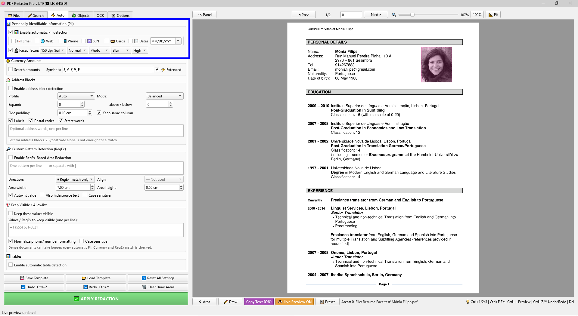 PDF Redactor Pro gallery image