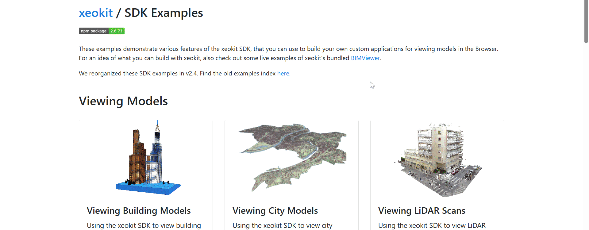 Xeokit SDK - BIM, GIS, AEC & FM 용 3D 웹 그래픽 미디어 7