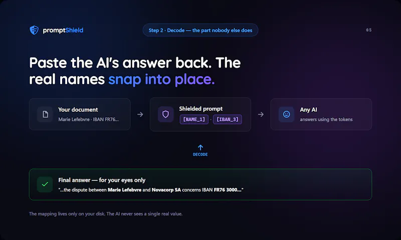 promptShield screenshot 6