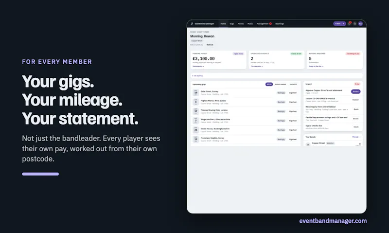 Event Band Manager screenshot 4