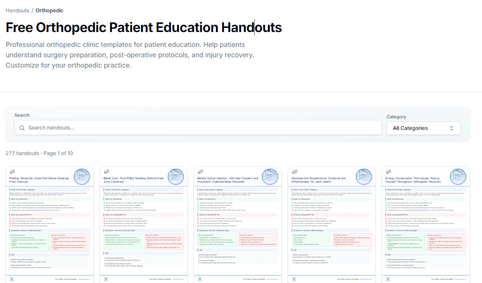 ClinicsFlows screenshot 1