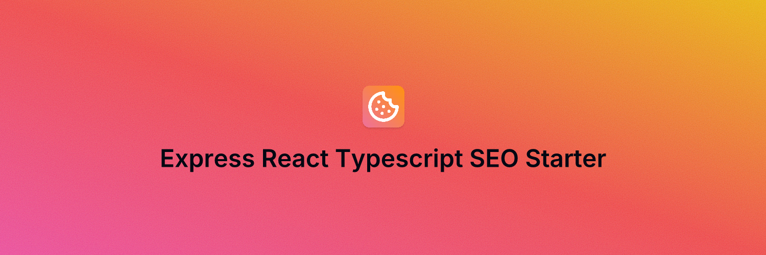 Express React Typescript SEO Starter media 3