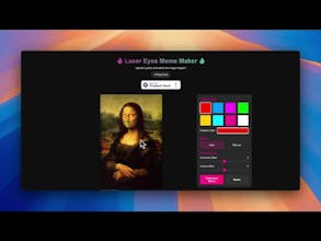 Laser Eyes Meme Maker gallery image