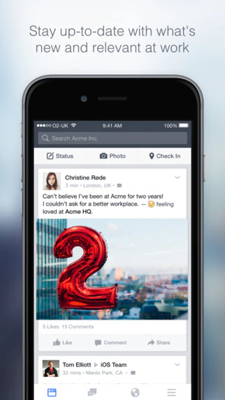 Facebook at Work